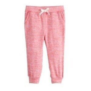 Baby Girl Jumping Beans Coral Sunset Snit Joggers Size 12M